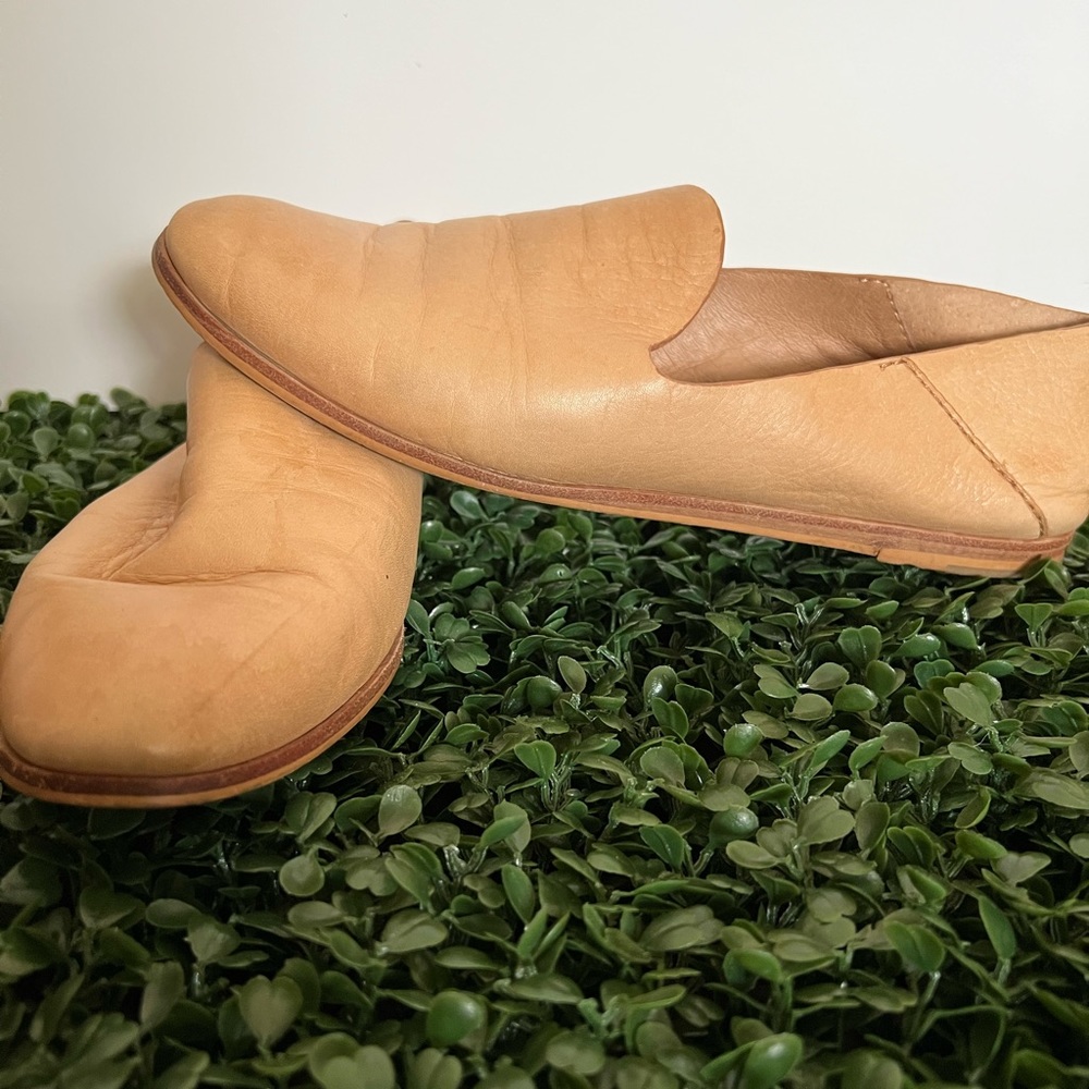 Dolce Vita leather slip ons.